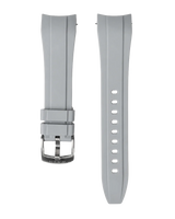 Gray Rubber Strap 20mm