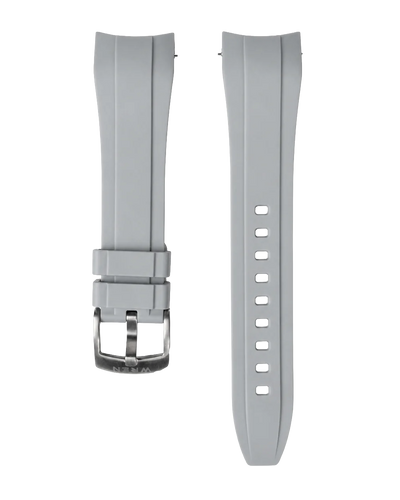 Gray Rubber Strap 20mm