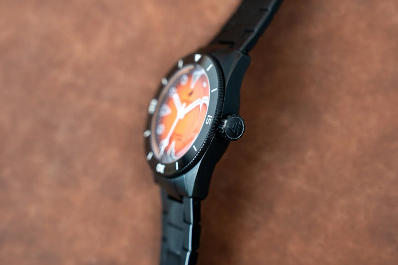 Black DLC Coated Case and Bracelet