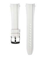 White Rubber Strap 20mm